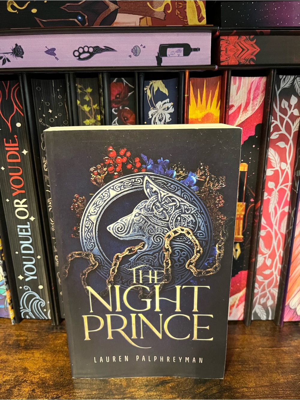 The Night Prince by Lauren Palphreyman Out of Print Indie Paperback
